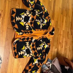 Free People Vibrant Patterned Jacket